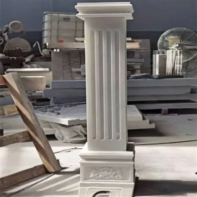 White Marble Columns
